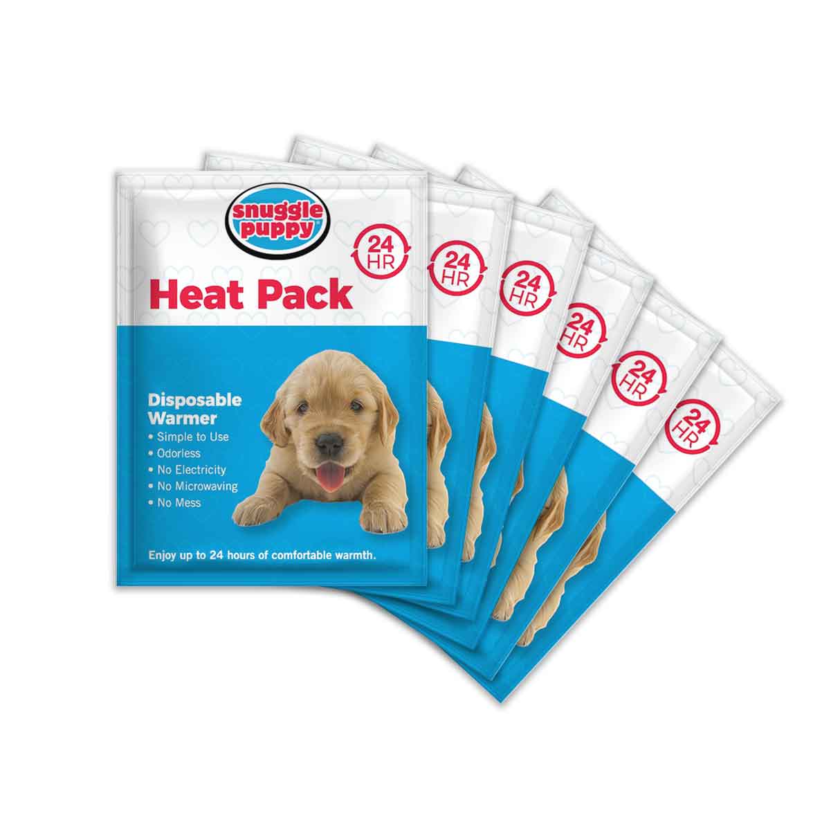 Snuggle Puppy Disposable All-Natural Heat Pack Inserts