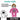 Brown Tender-Tuffs dog astronaut toy in pink space suit with heart on it with easy grab additional information