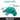 Tender-Tuffs teal manatee dog toy with unique sounding squeaker in body