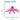 Dimensions of 3 inches high and 8 inches long for Tender-Tuffs pink octopus dog toy
