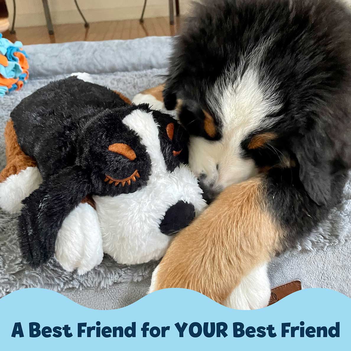 Snuggle Puppy® Bernese Mountain Dog - Heartbeat Breed Buddy