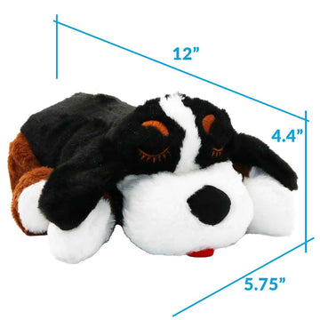 Snuggle Puppy Plus Smart Heartbeat Toy for Pet Anxiety Relief, Doodle