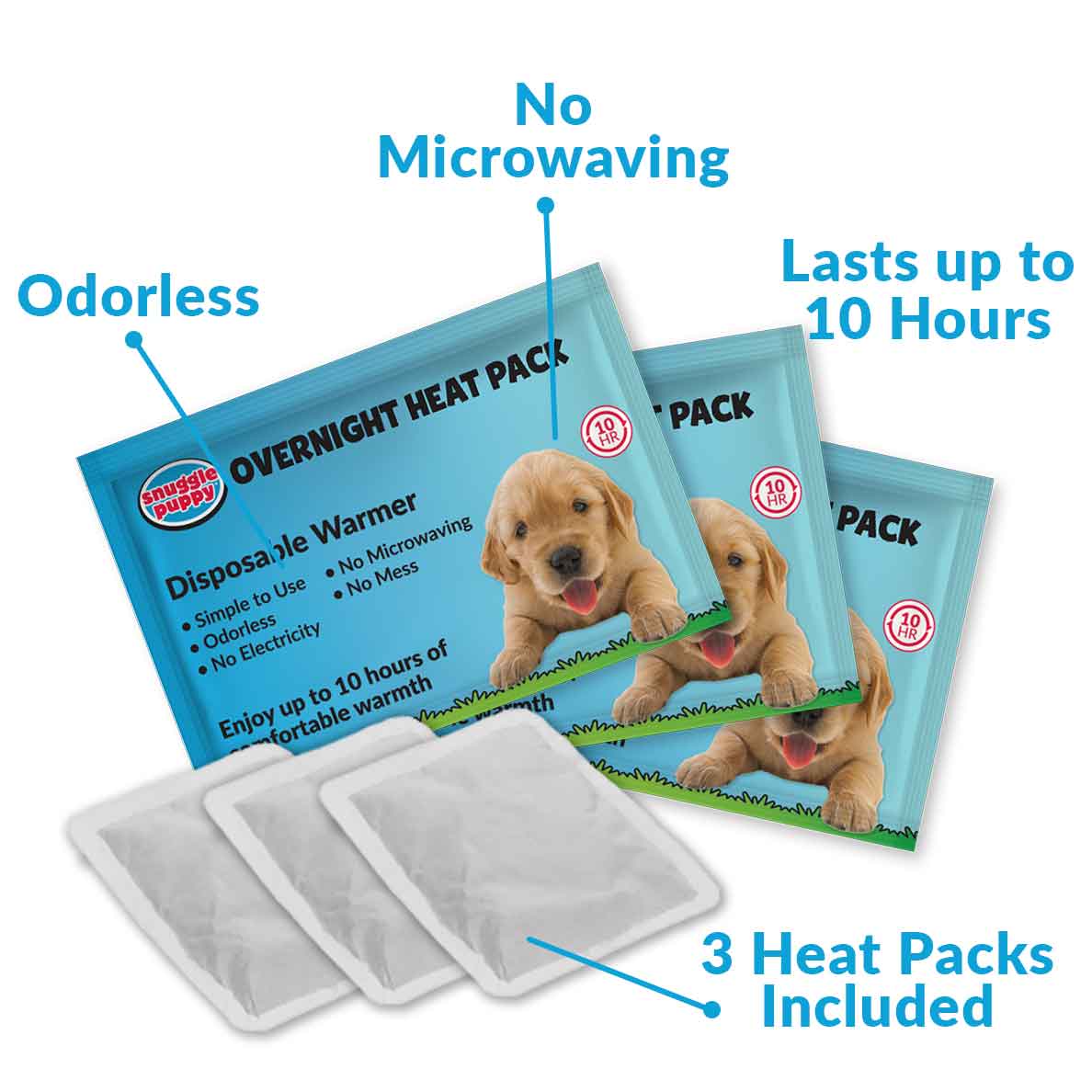 Dog heat cheap pack