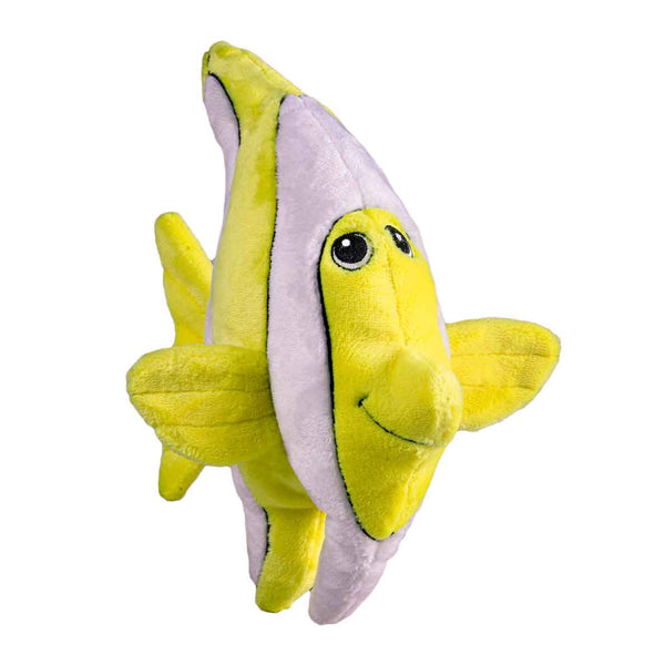 Smart Pet Love Tender Tuff Yellow Angelfish Dog Toy Large