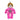Brown Tender-Tuffs dog astronaut toy in pink space suit with heart on it