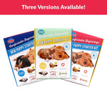 Snuggle Puppy New Puppy Starter Kit boxes for boy, girl, and neutral gender
